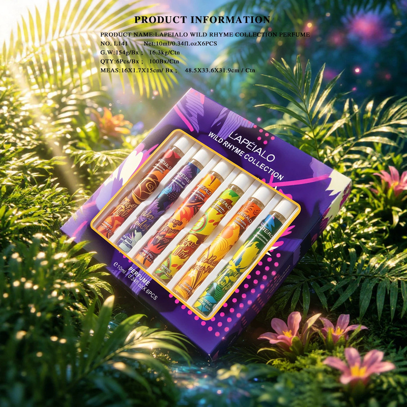 Home Fragrance - Ensemble cadeau de 6 pièces, vaporisateur