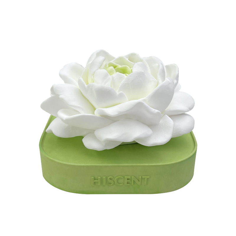 Home Fragrance Jasmine Diffuser - Diffuseur d'arômes en gypse Jasmin, fleur