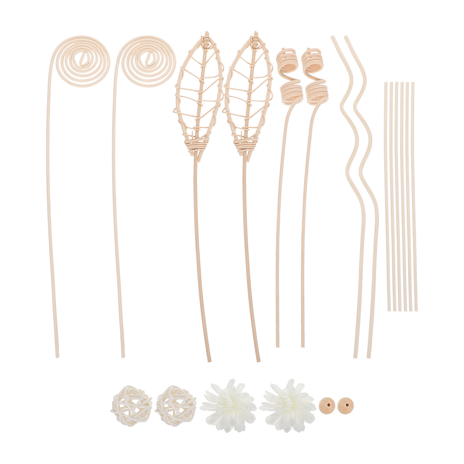 Home Fragrance Aroma Set - Ensemble de 20 bâtonnets de diffuseur