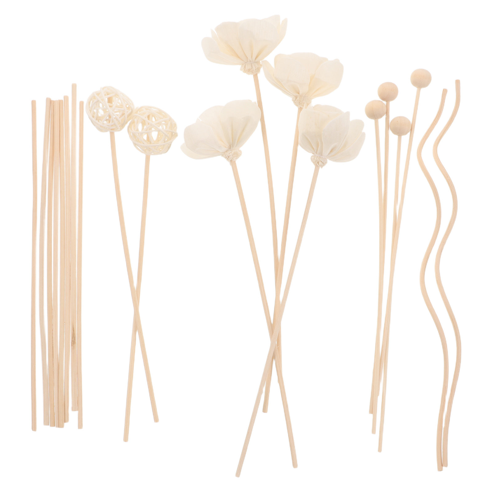 22 bâtonnets diffuseurs en rot - Home Fragrance Jasmine Diffuser avis et prix