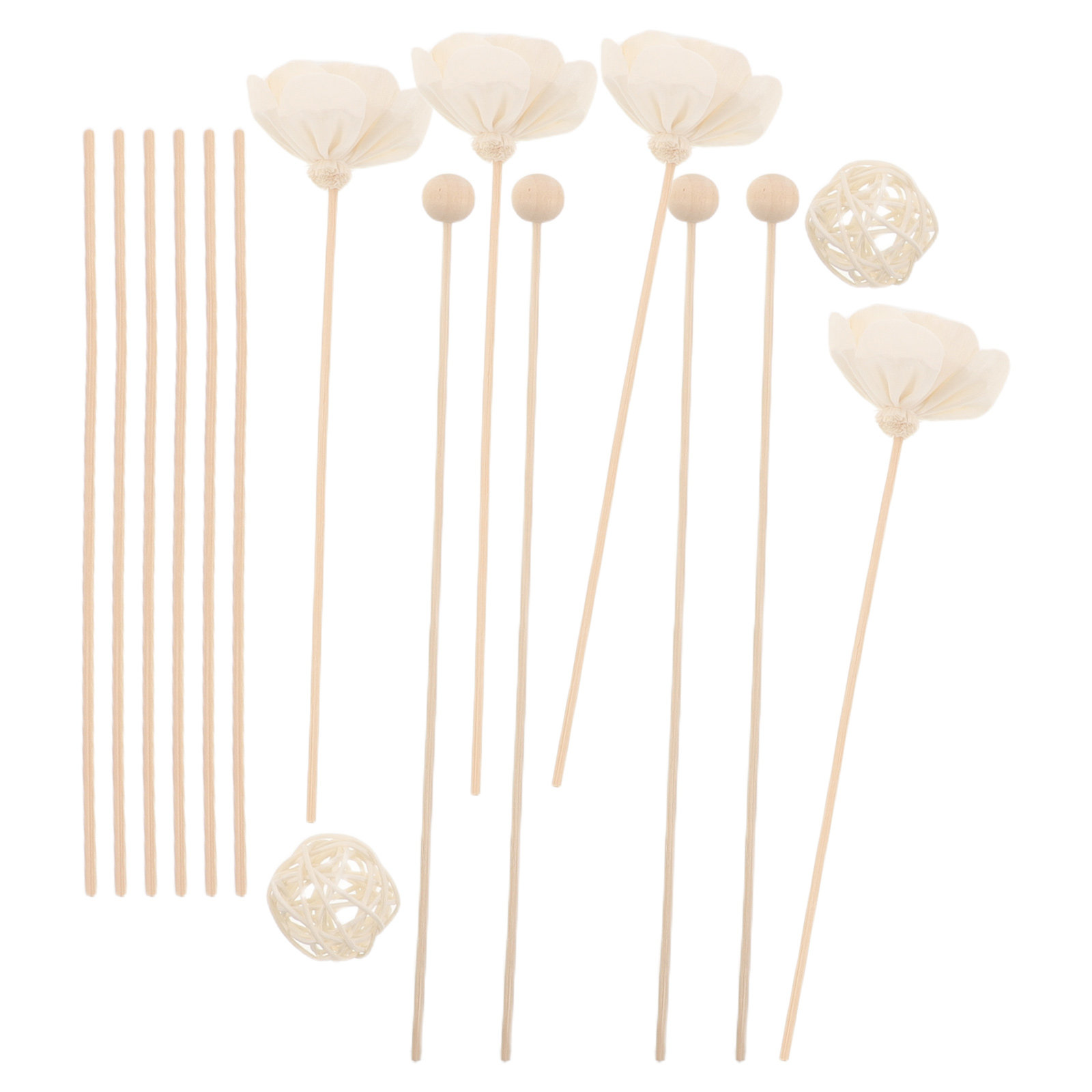 22 bâtonnets diffuseurs en rot - Home Fragrance Jasmine Diffuser avis et prix