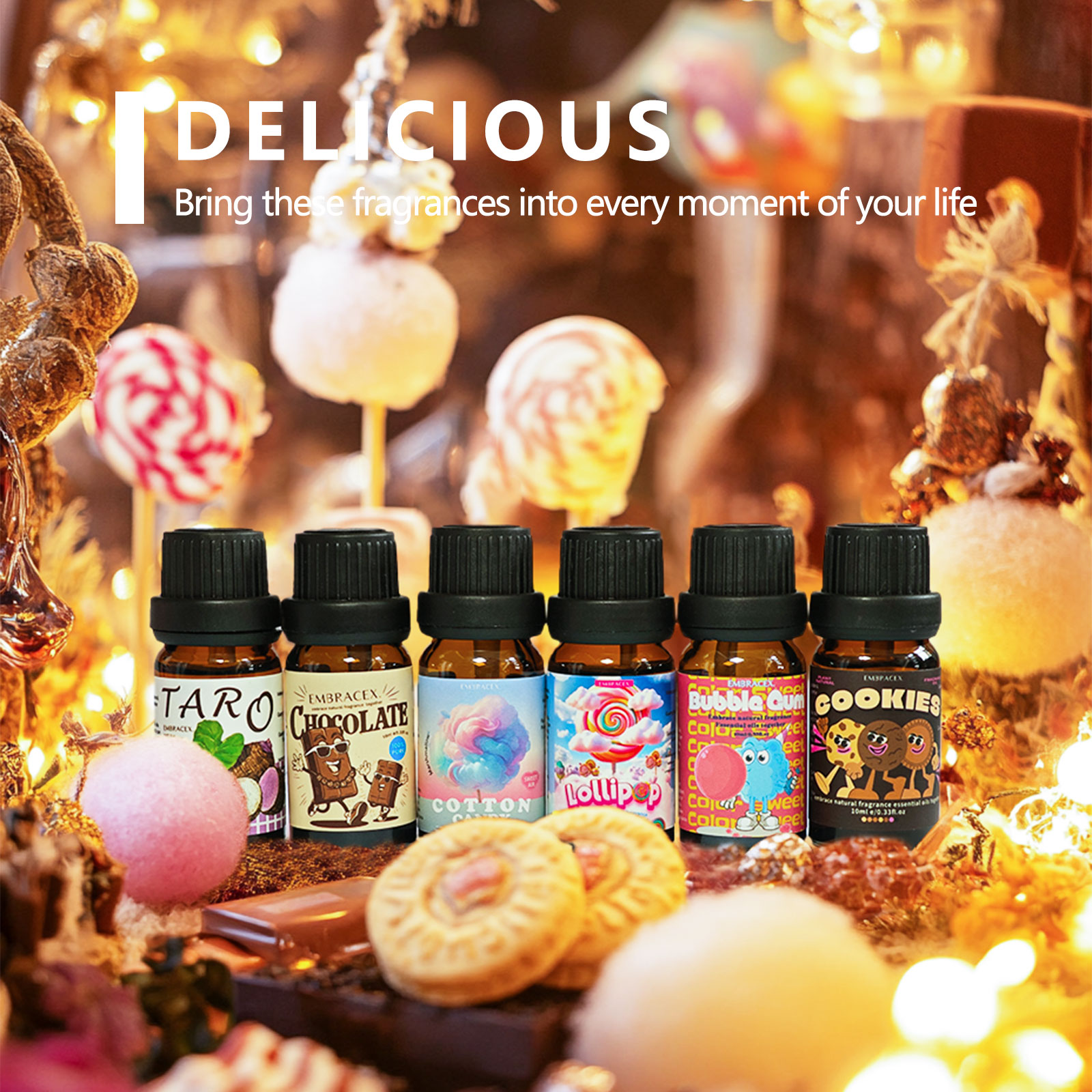 6 pièces/1 ensemble de huiles  - Home Fragrance avis et prix